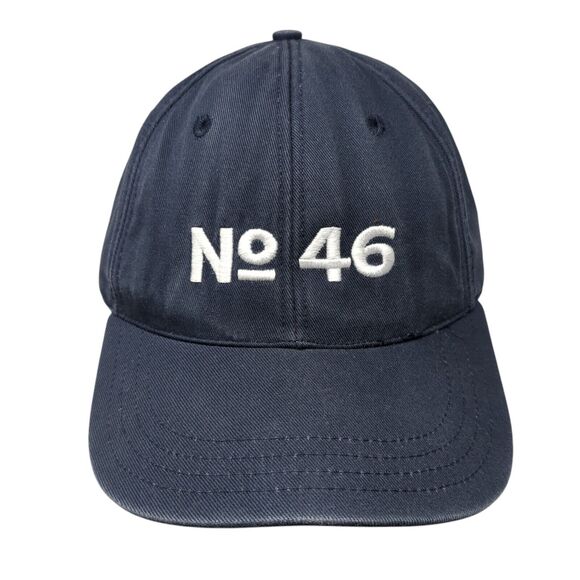 No 46 Biden Strapback Hat Blue OSFA Adjustable Embroidered 6 Panel Unionwear - Picture 1 of 8